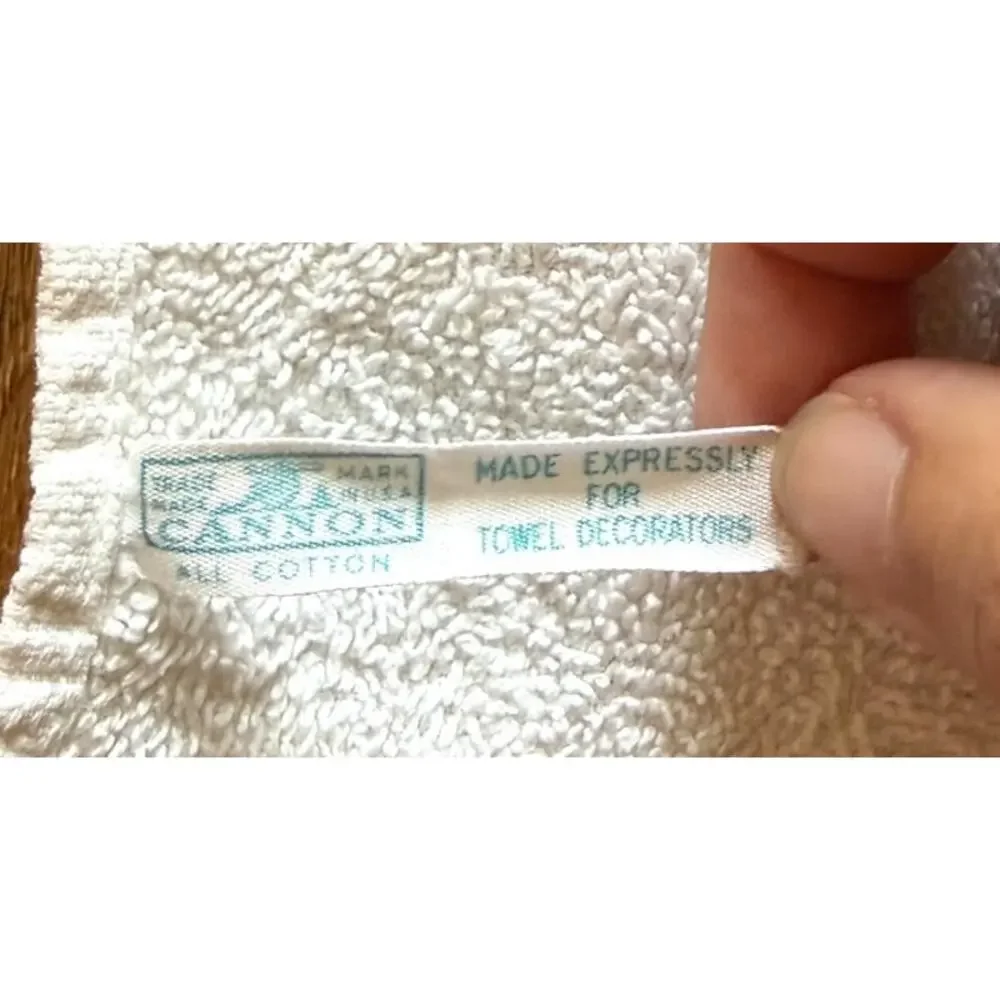 Cannon vintage towel